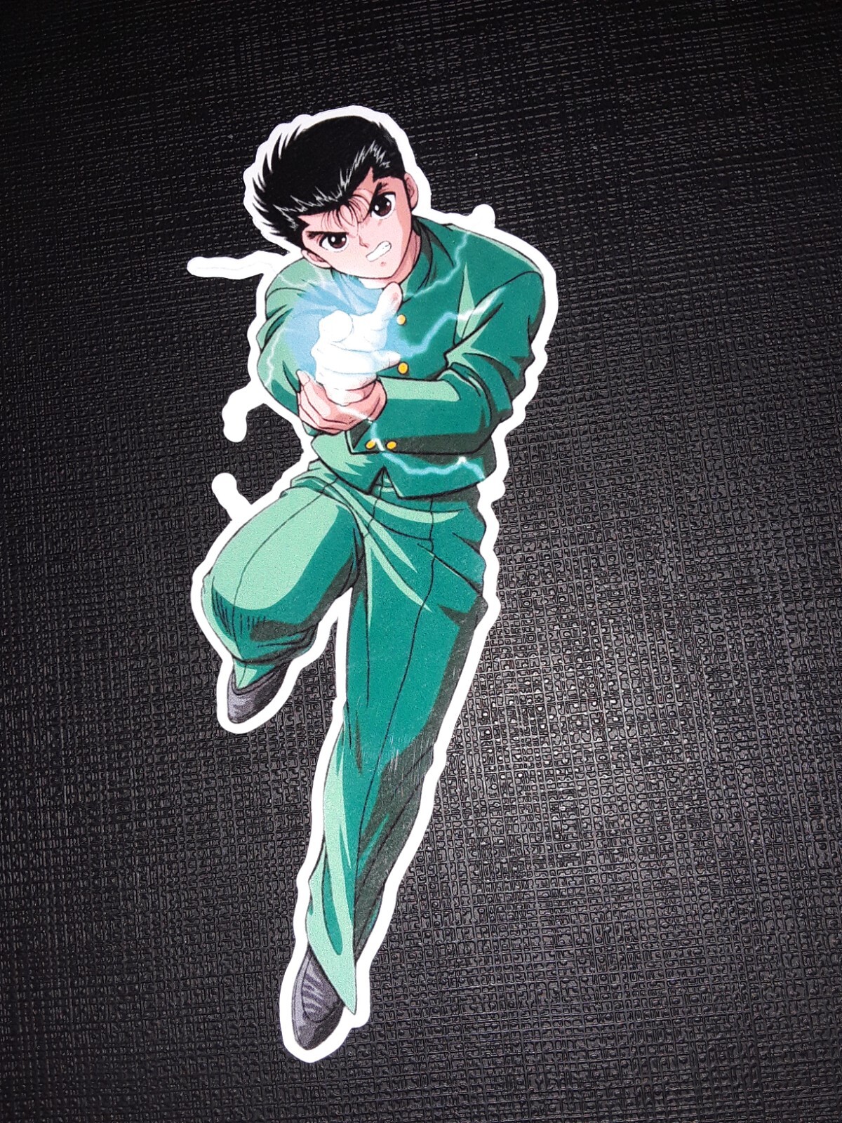 Yusuke Urameshi YuYu Hakusho Glossy Sticker Anime Appliances, Walls V2