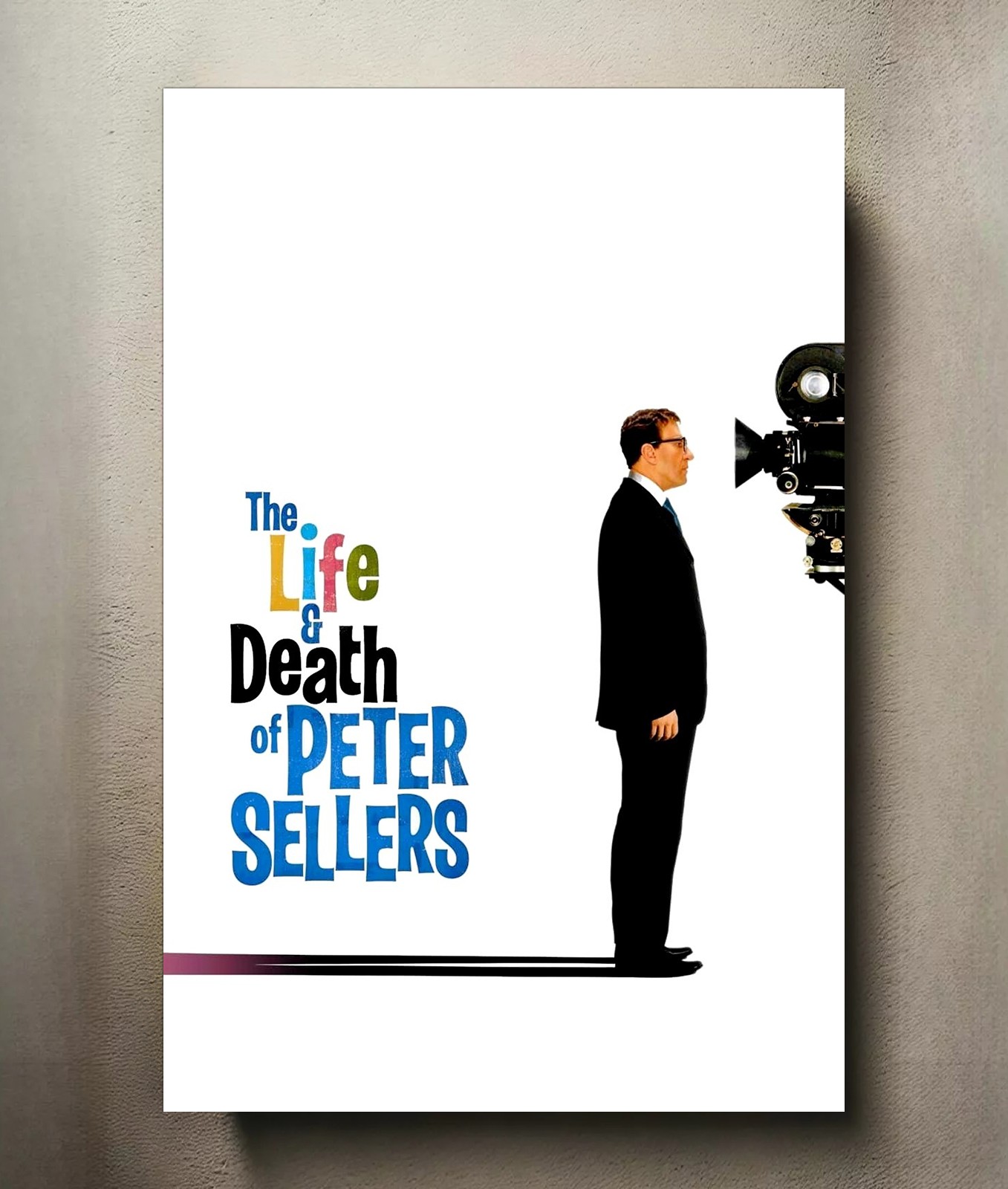 The Life and Death of Peter Sellers 8x12 Metal Movie Poster Sign