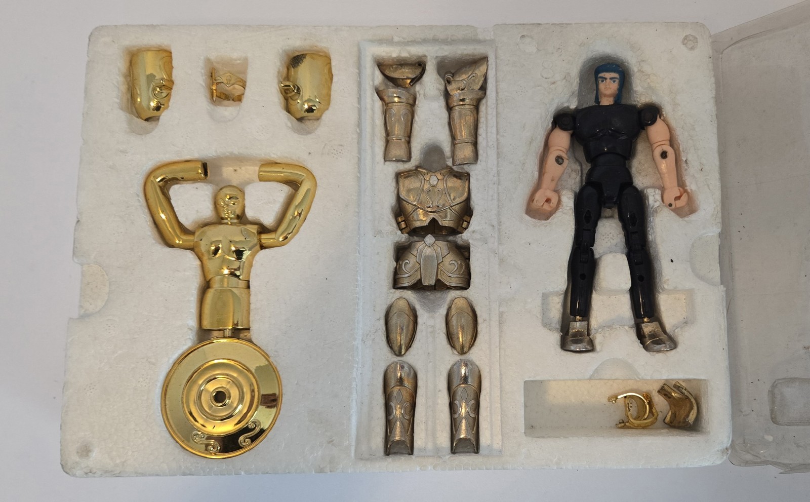 BANDAI Saint Seiya Aquarius Figure Complete Set Vintage Japan