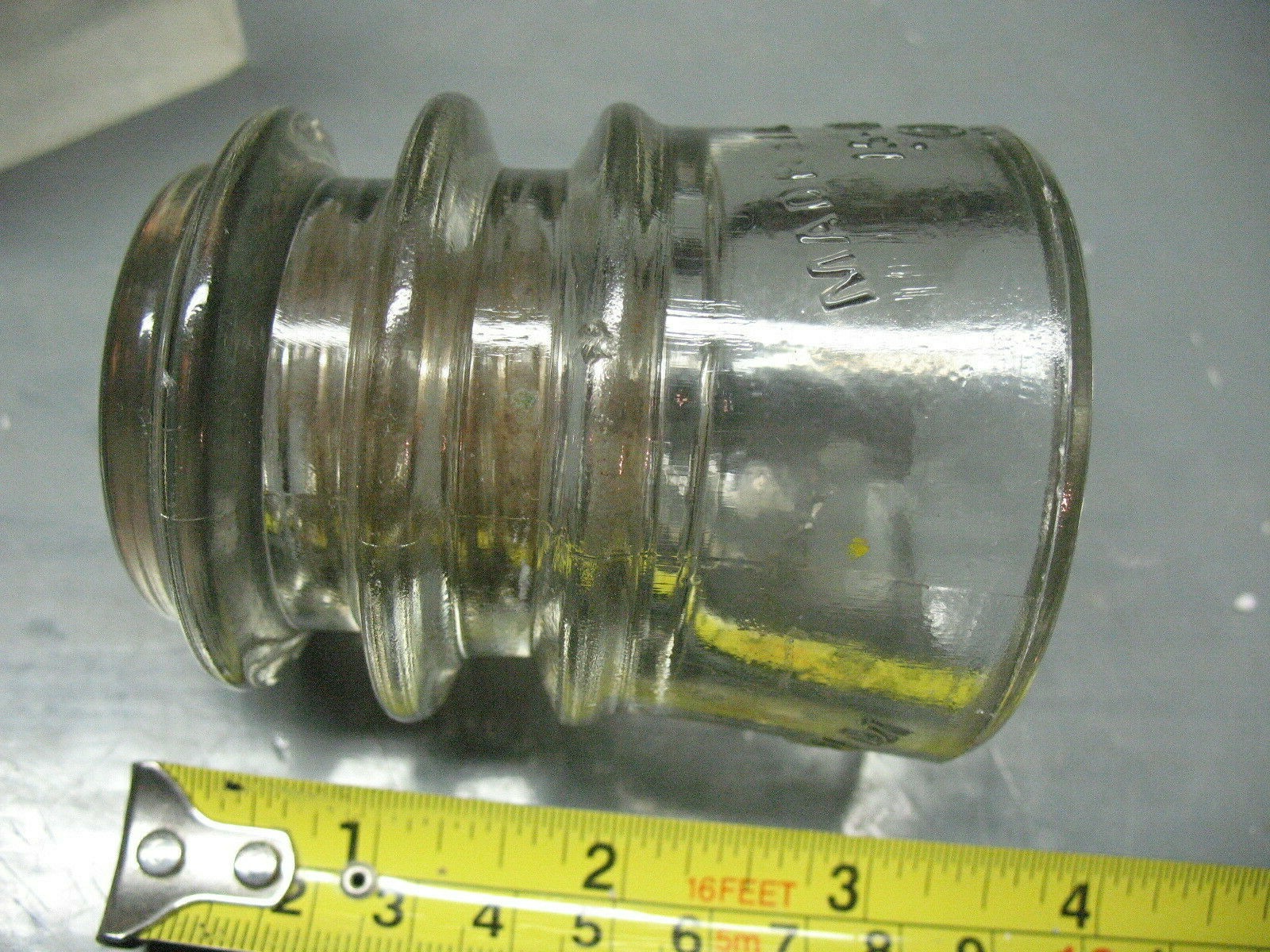 WHITTALL   TATUM No. 3 CLEAR INSULATOR  15-46  A 