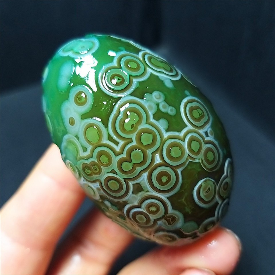 Rare 79.6G Natural Gobi Agate Eyes Agate/stone Madagascar AC560