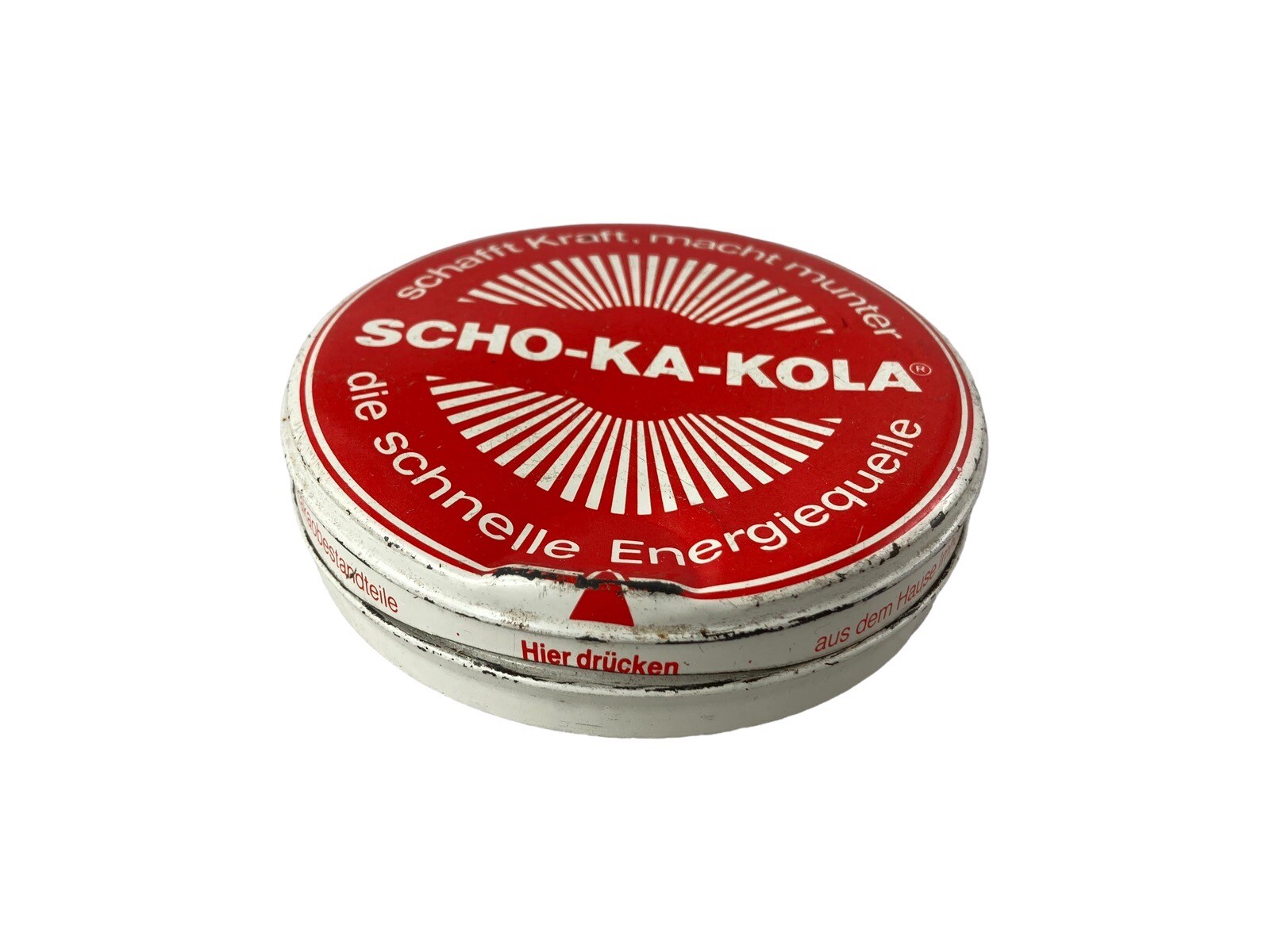 SCHO-KA-KOLA Tin Vintage Stollwerck AG Imhoff 9cm