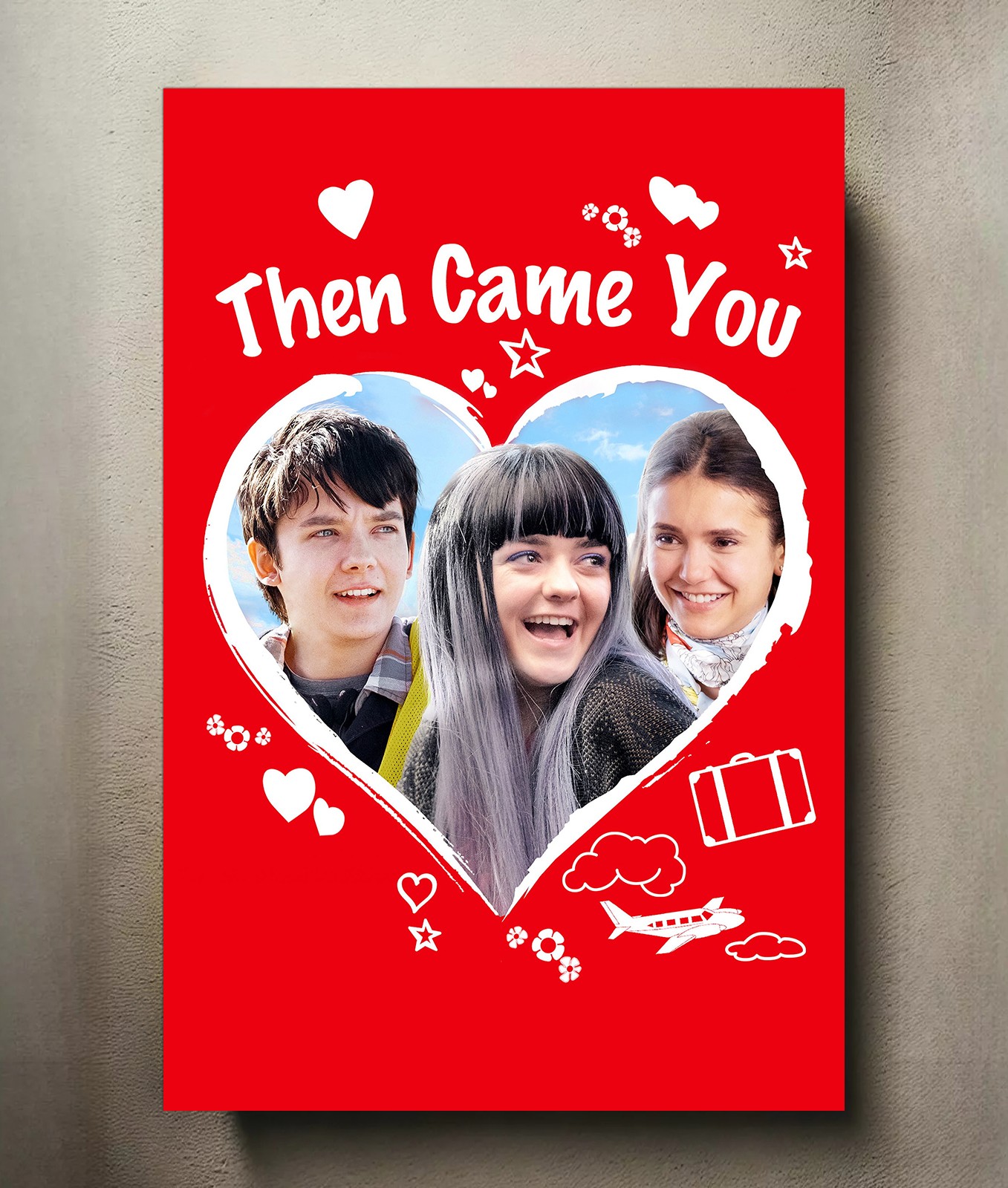 Then Came You 8x12 Metal Movie Poster Sign