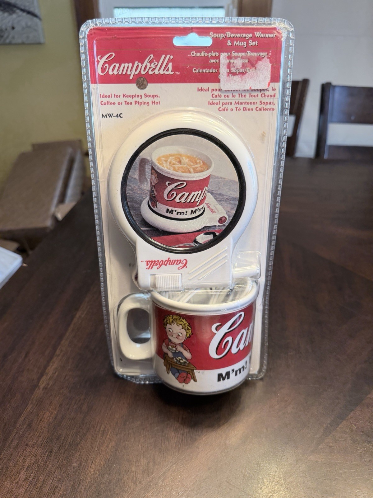 Campbells Soup Soup/Beverage Warmer & Mug Set NEW