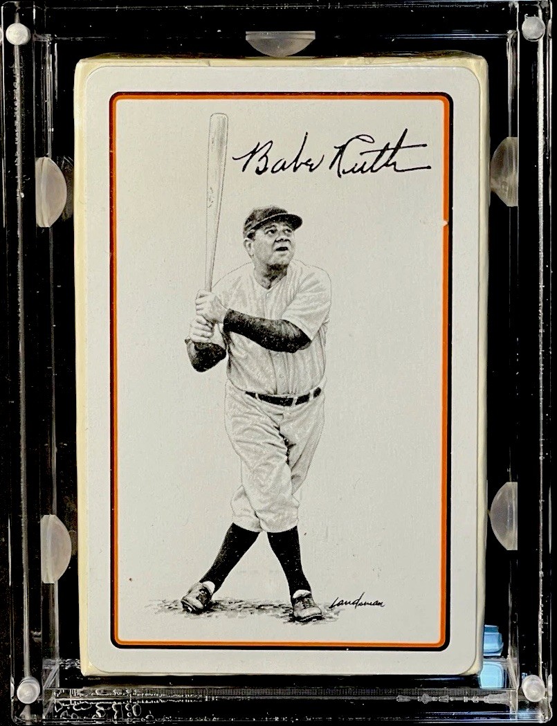 1978 High Grade Babe Ruth Playing Cards Landsman Baseball Deck Sealed Unopened 1978 High Grade Babe Ruth Playing Cards Landsman Baseball Deck Sealed Unopened