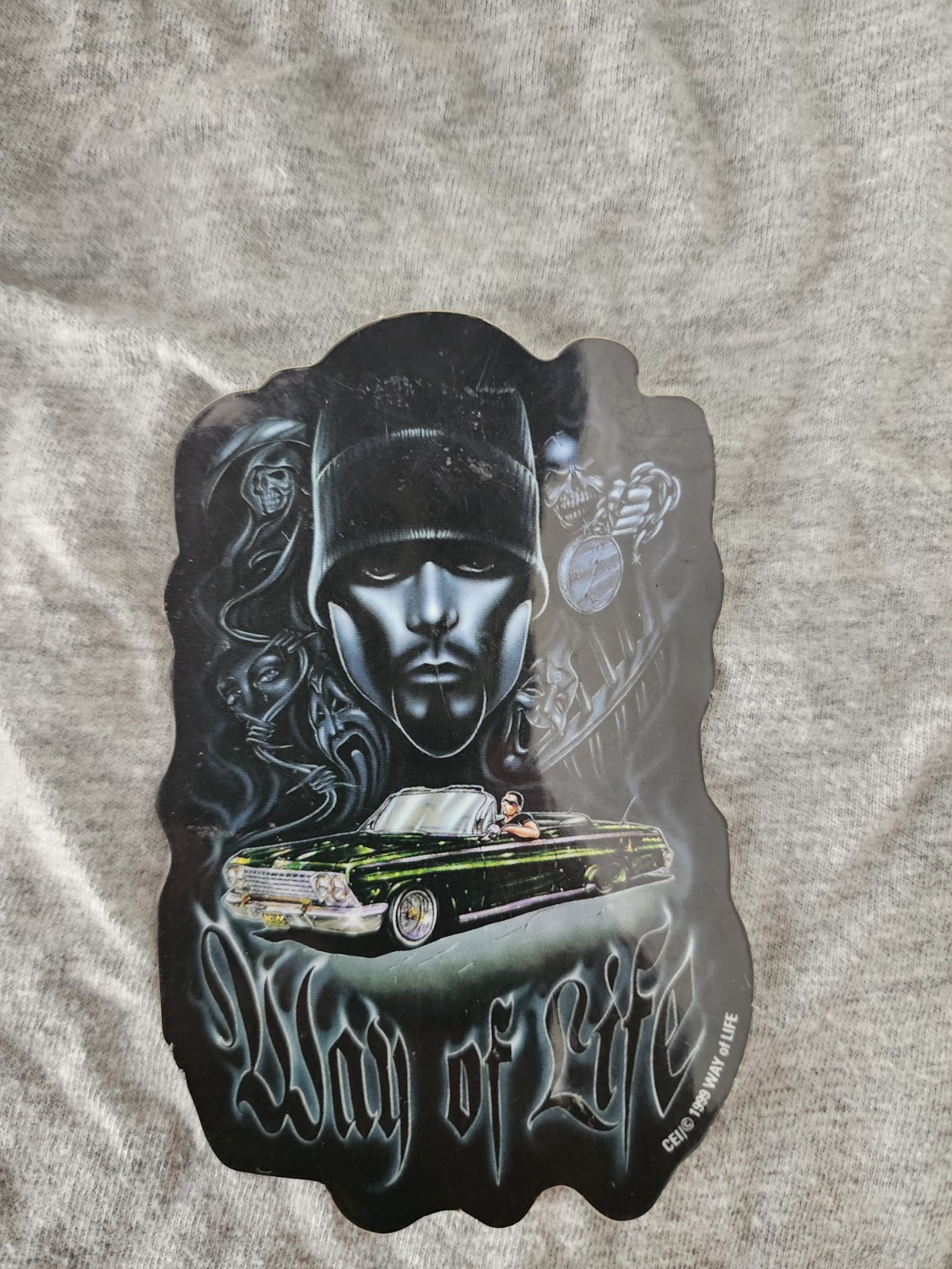 Vintage 1999 CEI WOL 2 Lowrider Vending Machine “Way of Life” Sticker #5 of 15