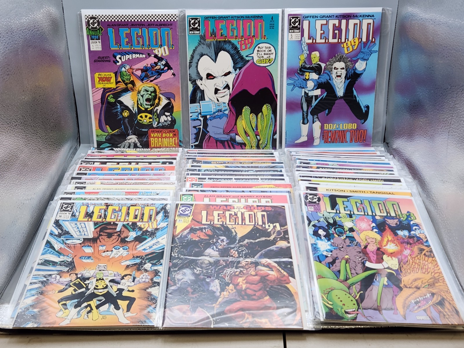 L.E.G.I.O.N. '89 #4-9,12-49+Annual #1,2,3 Lot Of 47 DC Comics/  