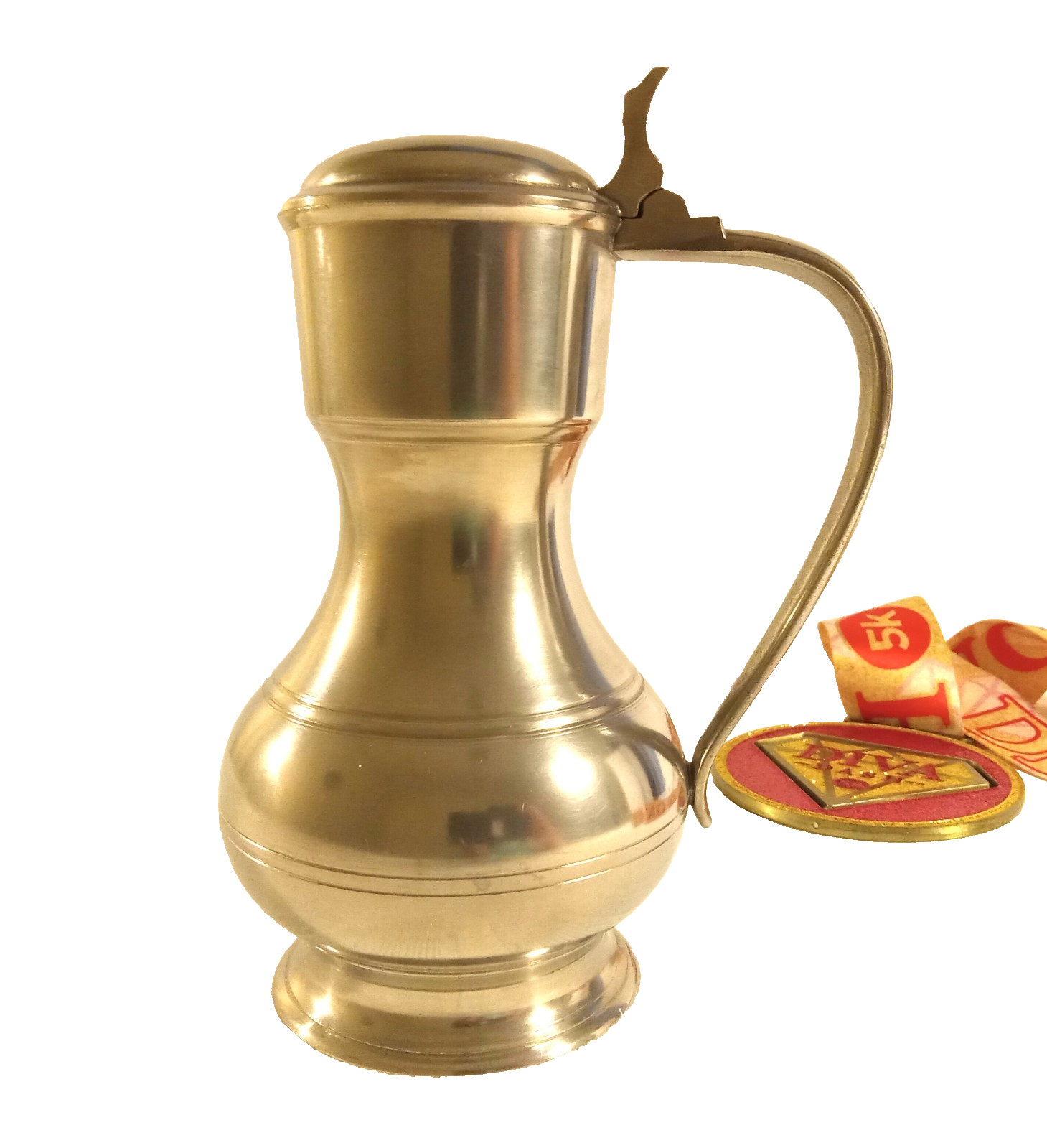 Meeuws & Zoon Den Haag Vintage Pewter Stein with Lid