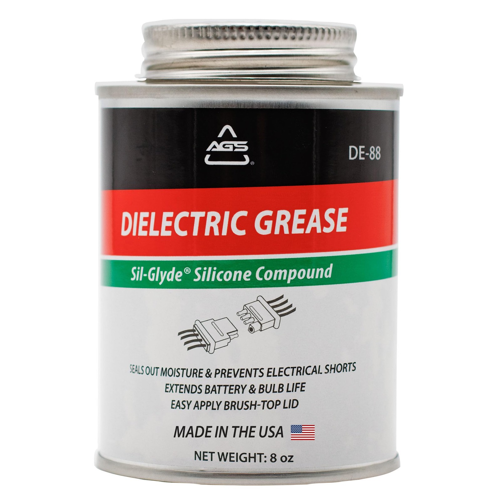 Automotive Solutions Brush Top Can Dielectric Silicone Grease Compound for Al...