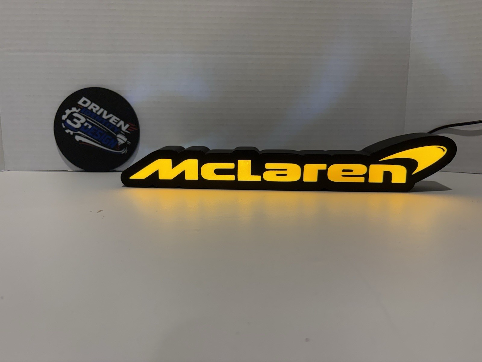 McLaren Inspired LED Light Box – Racing Display Sign