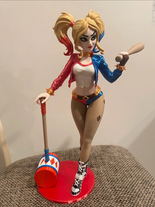 Harley Quinn Inspired Collectible Statue 45cm