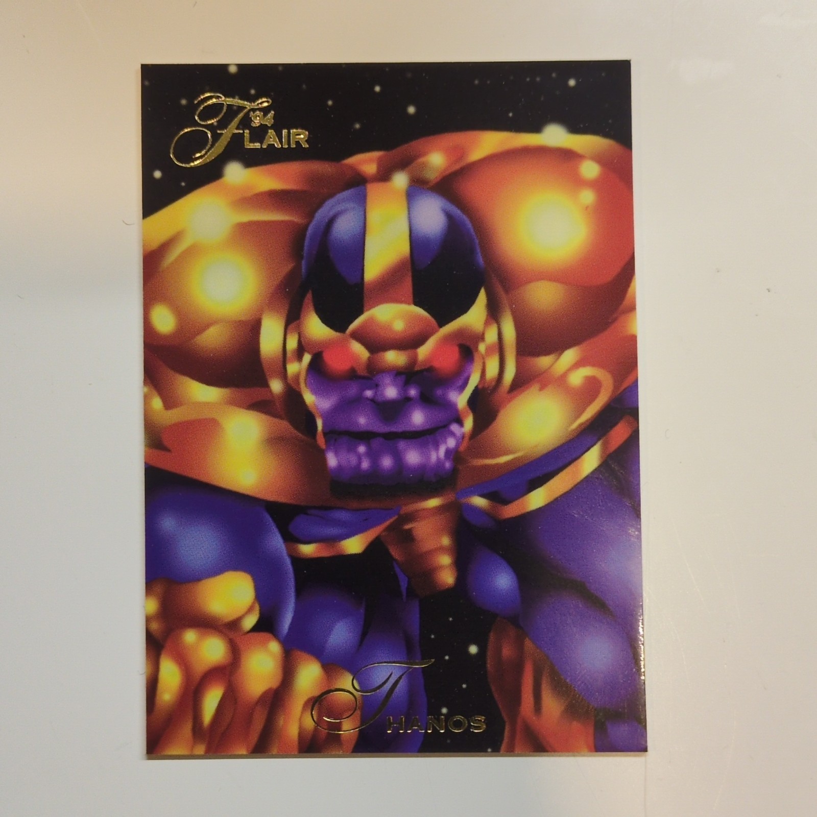 Fleer 1996 Flair Marvel Thanos Attacks #31 Thanos Non-Sport Trading Card