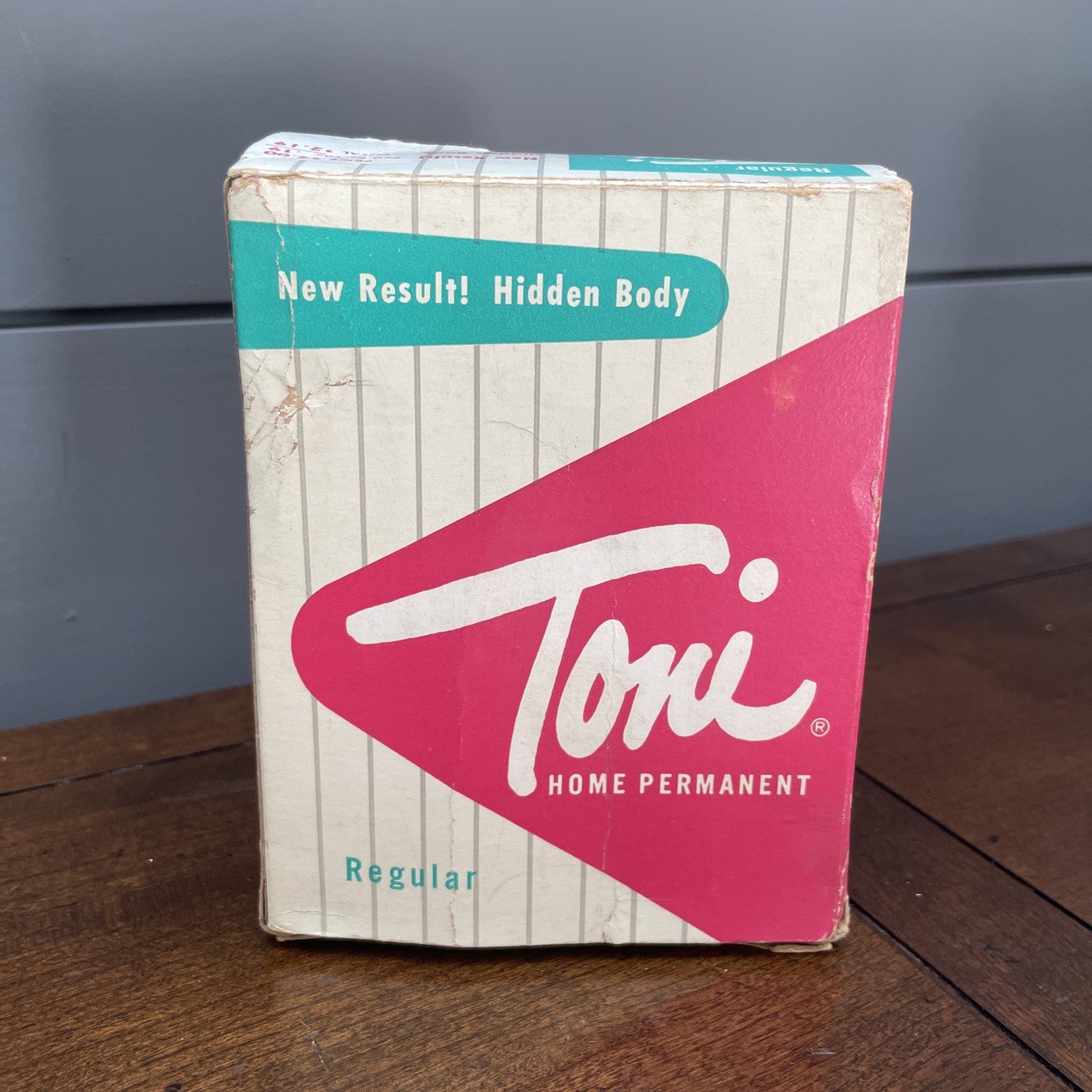 1950’s Toni’s Home Permanent regular hair curlers curling rod box+contents Prop