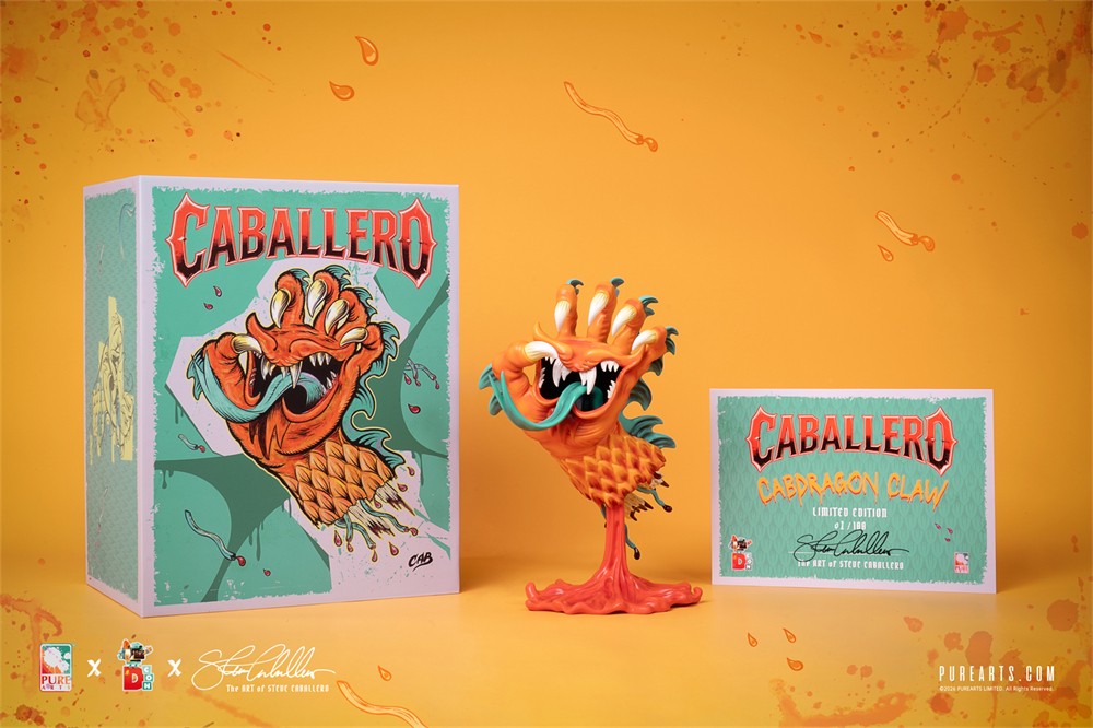 purearts STEVE CABALLERO'S CABDRAGON CLAW PASADENA DCON Limited Fashion Figure
