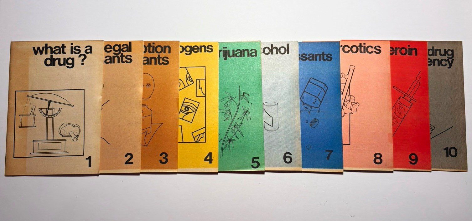 Vintage Creative Learning Group Drug Education Booklets Set of 10, 1970 Ephemera