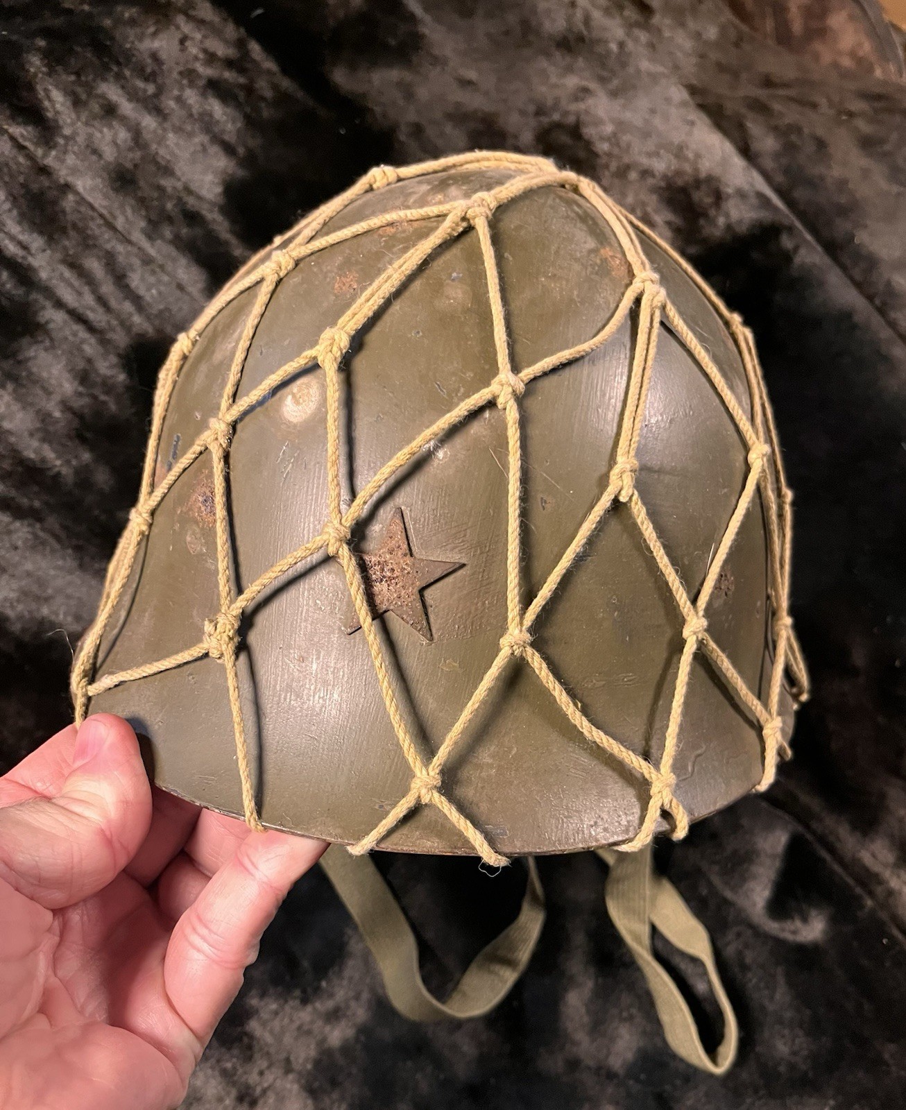 WWII JAPANESE TYPE 90 HELMET 