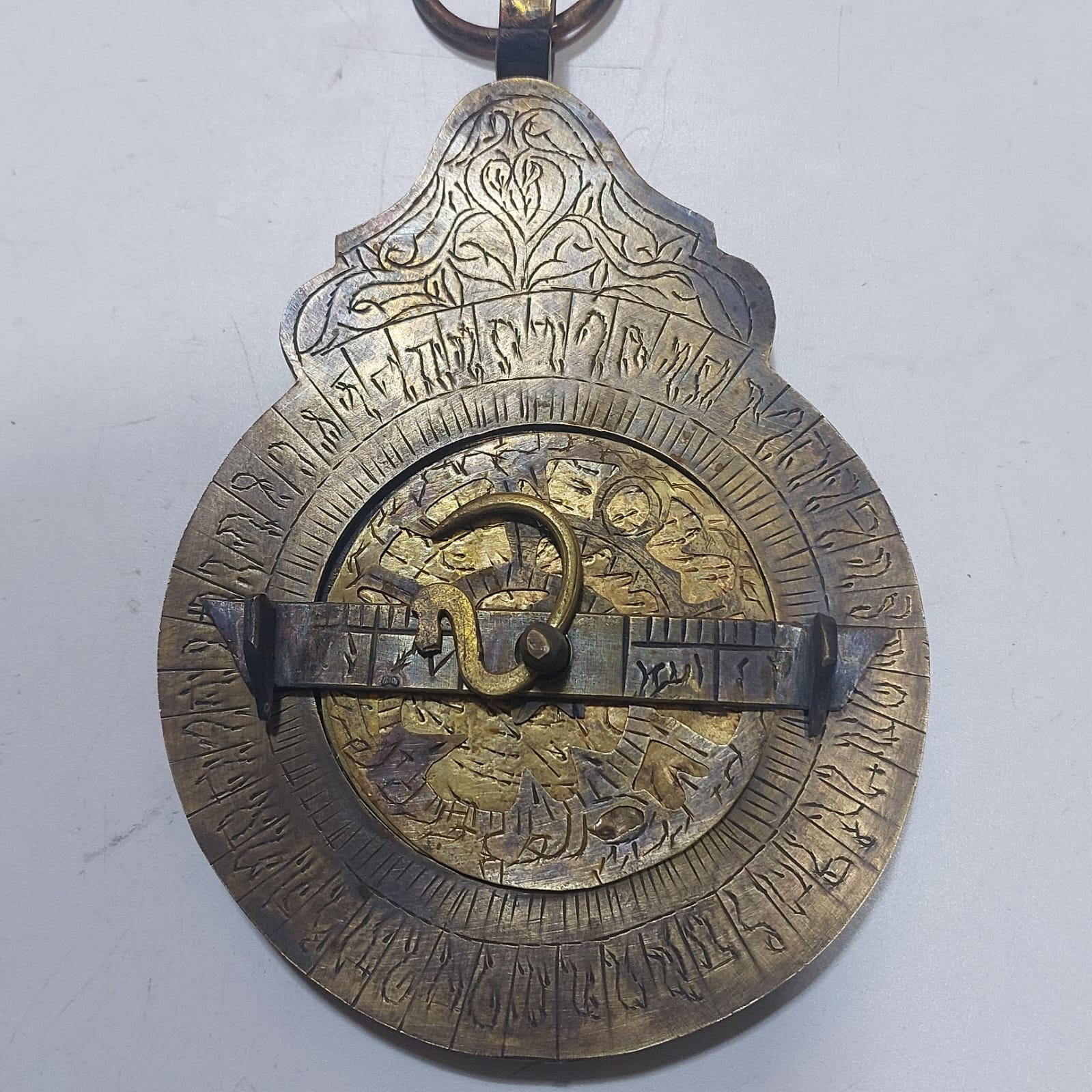 Very Rare Brass Astrolabe – Historic Astronomical Instrument