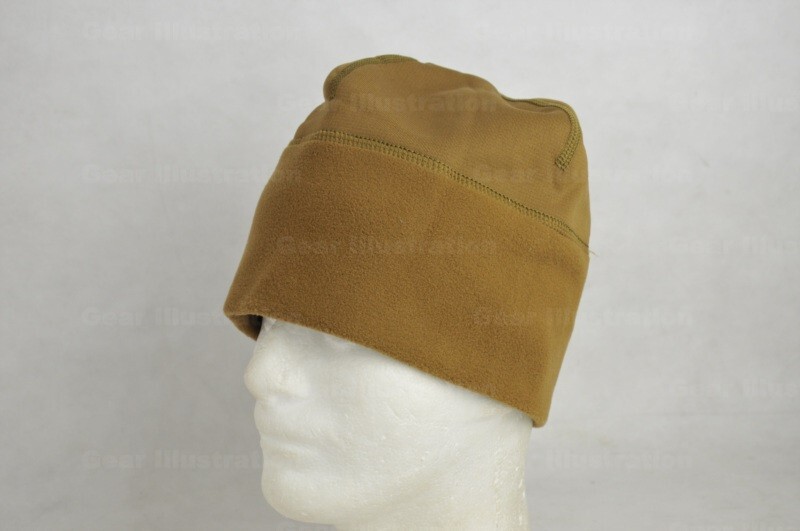 Military Issued USMC Coyote Microfleece Cap-NEW