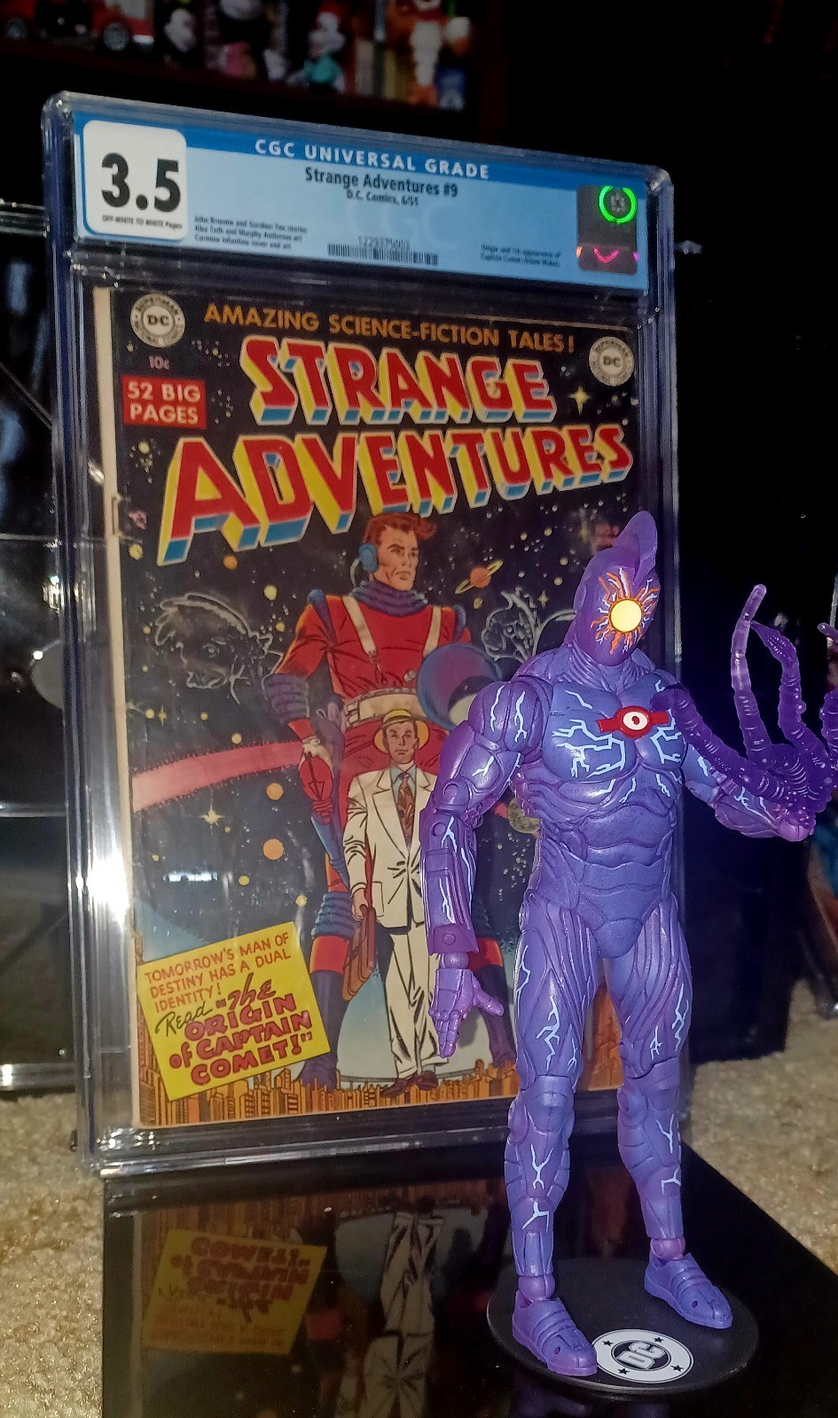 STRANGE ADVENTURES #9 CGC 2.5 DC COMICS FIRST APPEARANCE CAPTAIN COMET DCU 