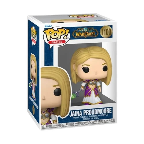 Bundle PBOX Funko Pop World of Warcraft Jaina Proudmoore VinylFigure