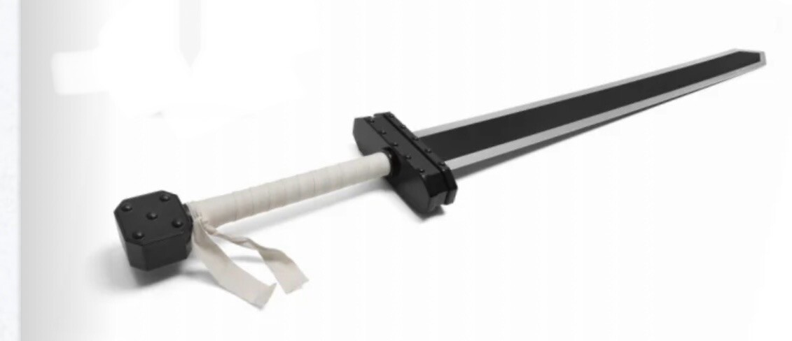 Gut Hawk Raider Dragon Slayer Berserk Sword 1:1 Metal Sword Stainless Steels 54”