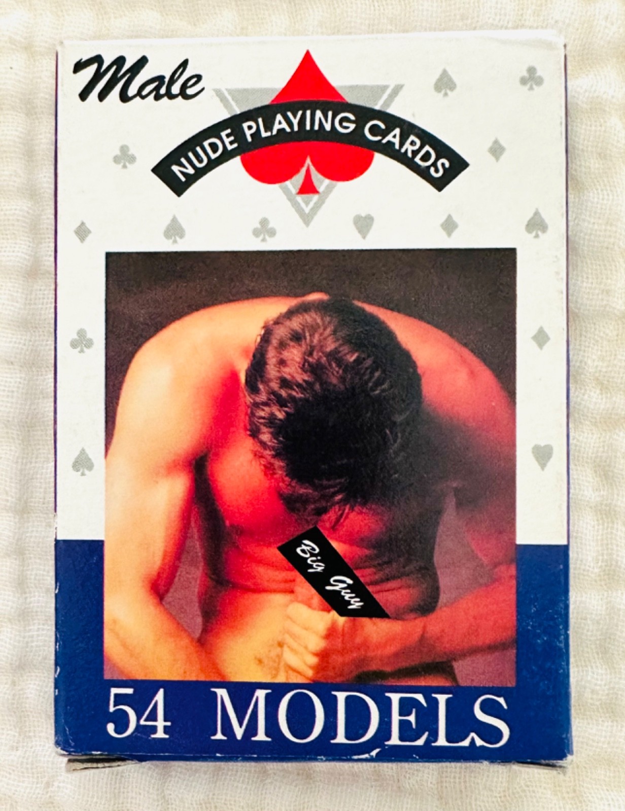 1990s Adult Hot Hunks Playing Cards 54 Models Men. 54 hot photos