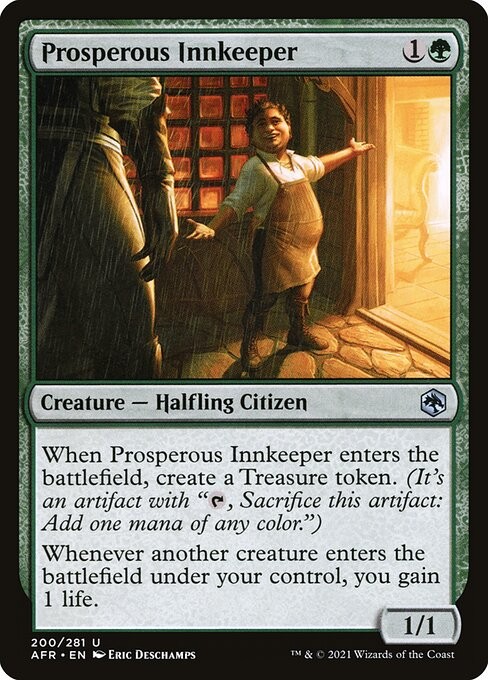Prosperous Innkeeper Normal 200 uncommon Adventures in the Forgotten Realms EN N