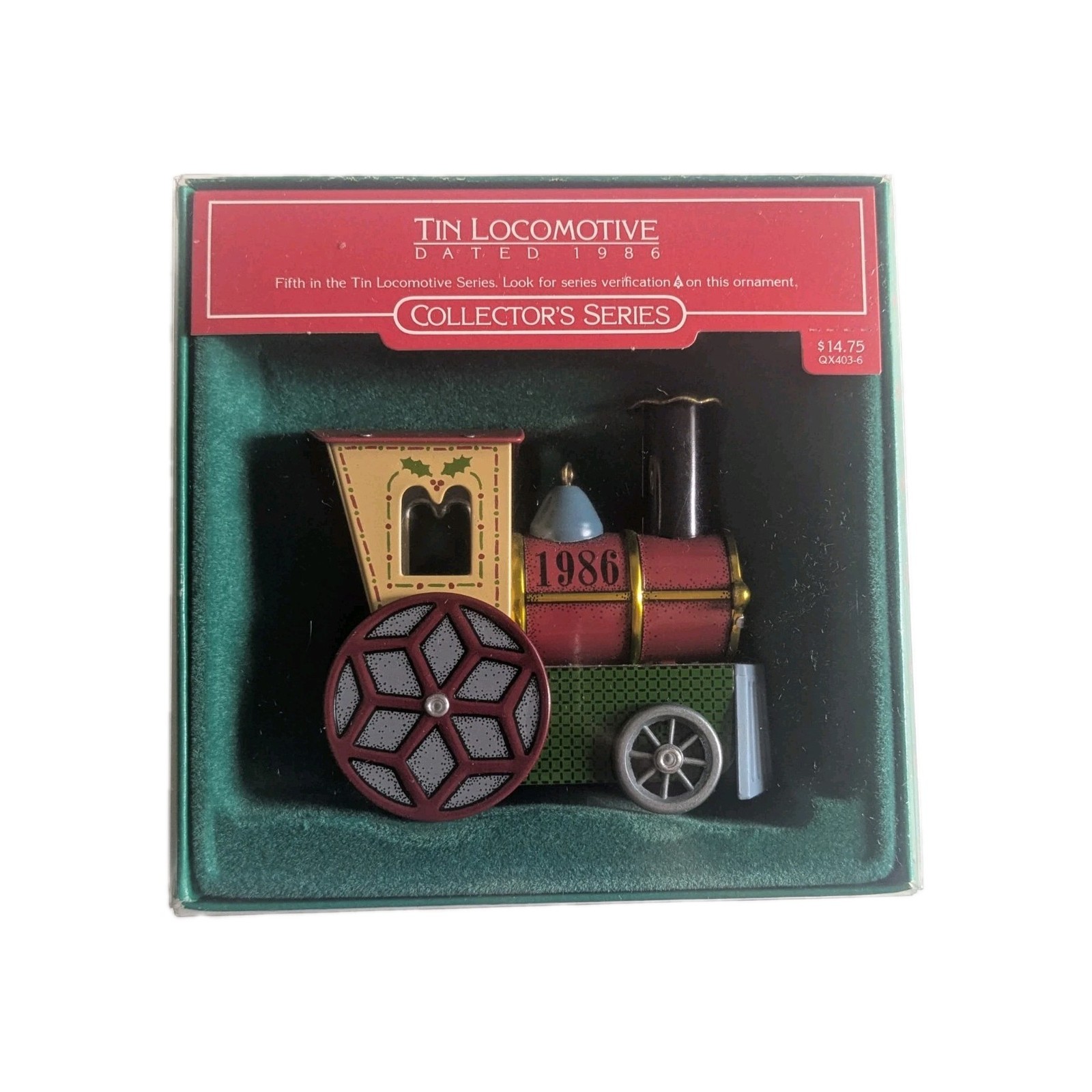 Hallmark Tin Locomotive 1986 Collector’s Series