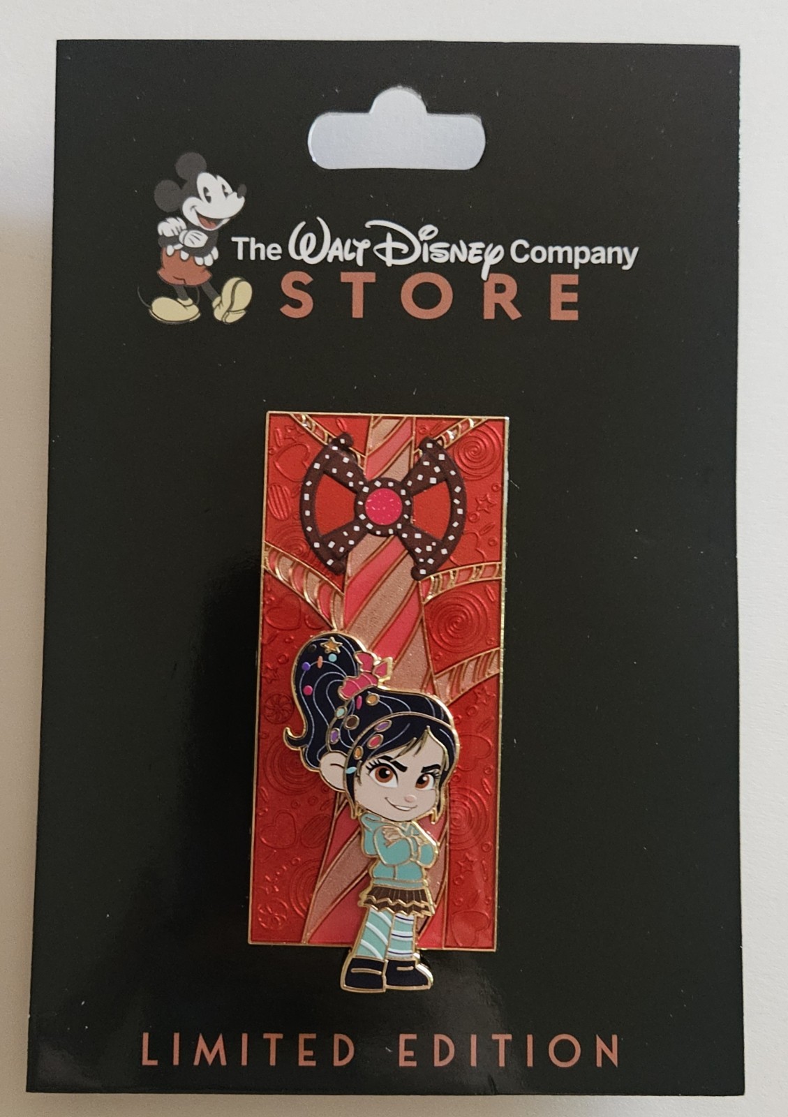 D23 TWDCS Walt Disney Company Store Game Changer Vanellope Wreck It Ralph Pin LE