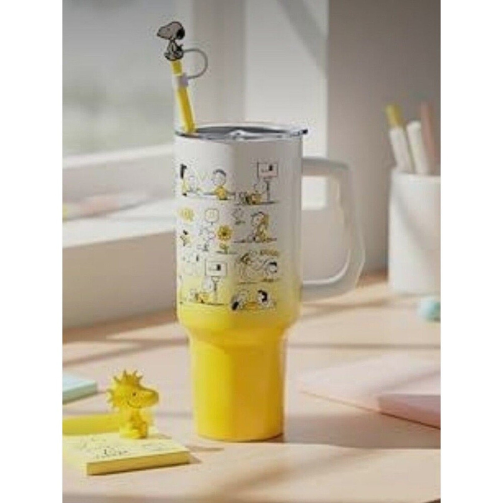 Silver Buffalo Peanuts Snoopy Iconic Scenes 40oz Stainless Steel Tumbler