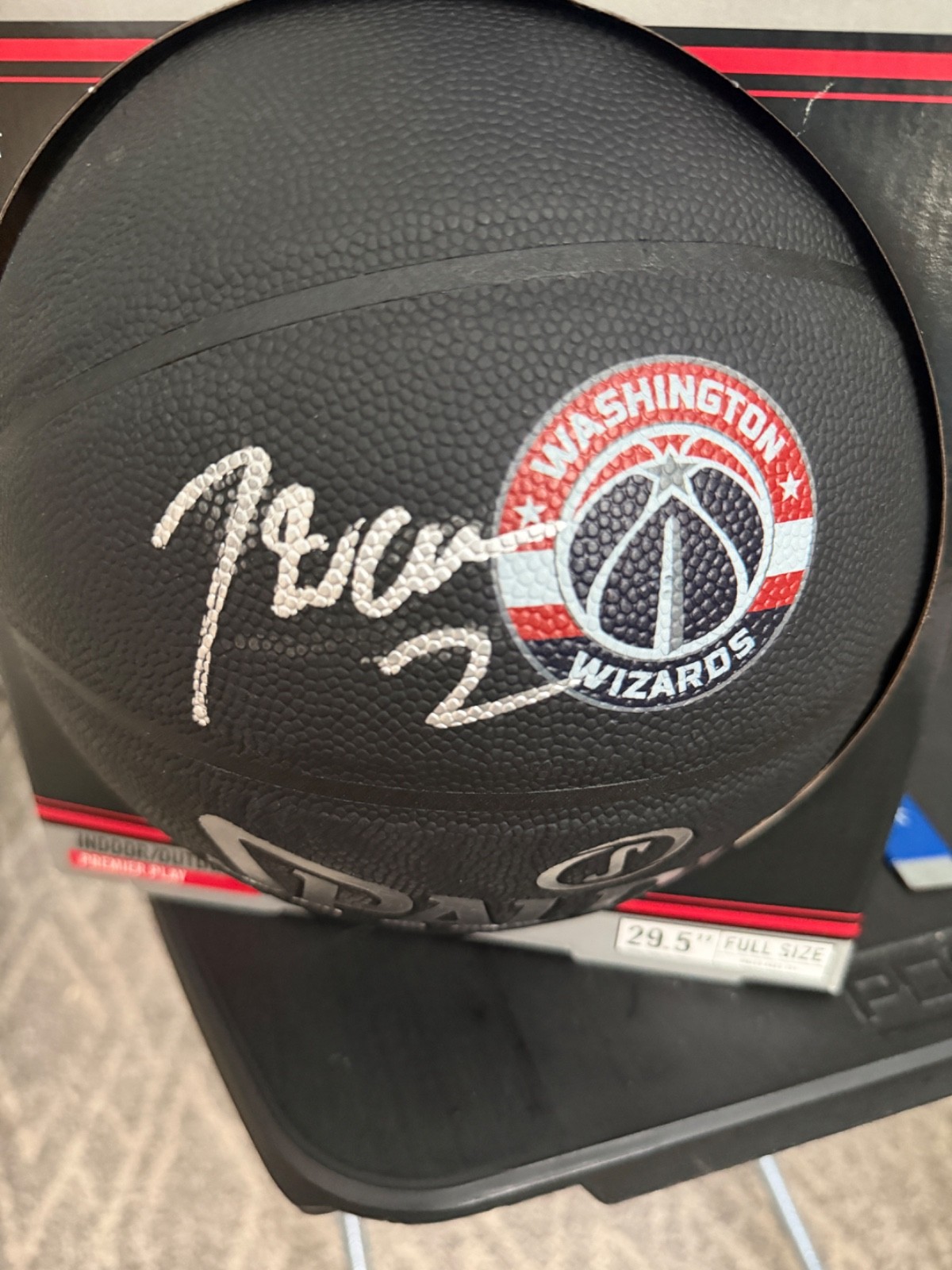 John Wall Signed Washington Wizards Spalding Basketball 29.5 Inch #2
