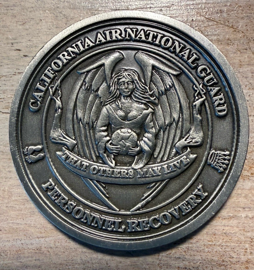 California Air National Guard  129th OPS GP, 130/129 Rescue Squadron-Coin