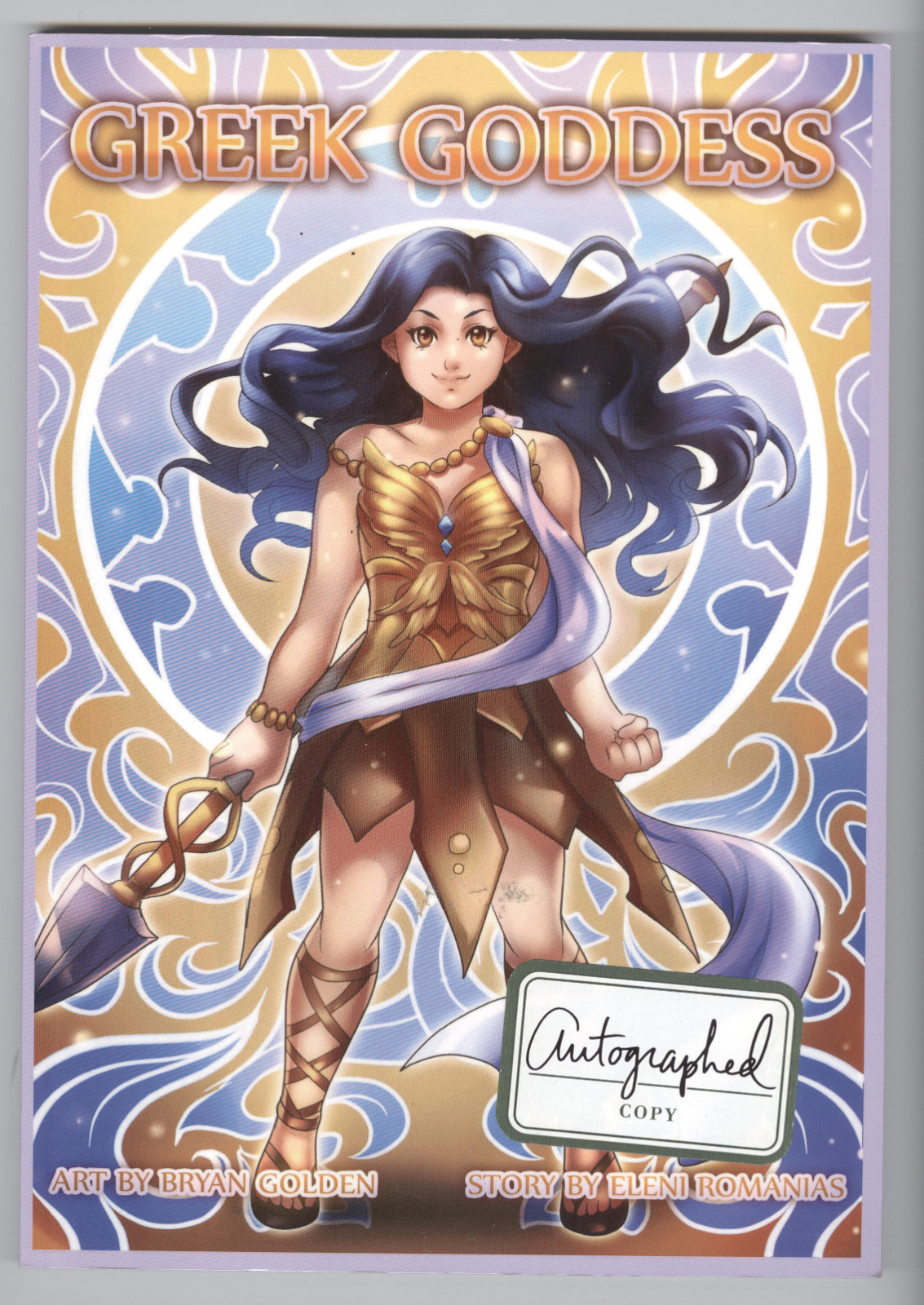 Greek Goddess TPB 2016 VF signed by Eleni Romanias