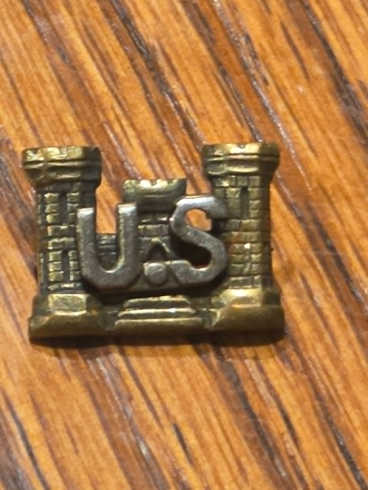 Original WW1 US Army Engineer Sweethearts Pin
