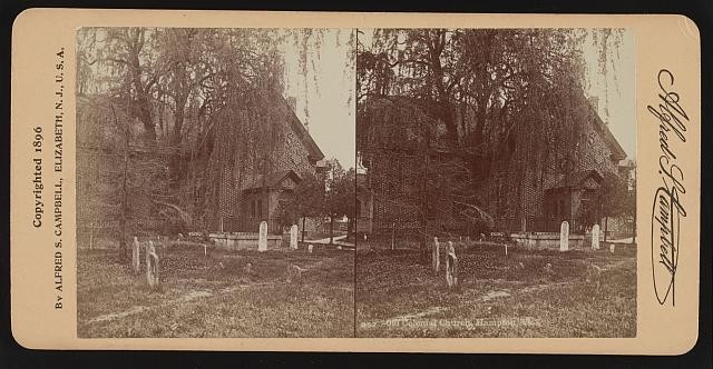 Photo:Colonial church Hampton, Va.