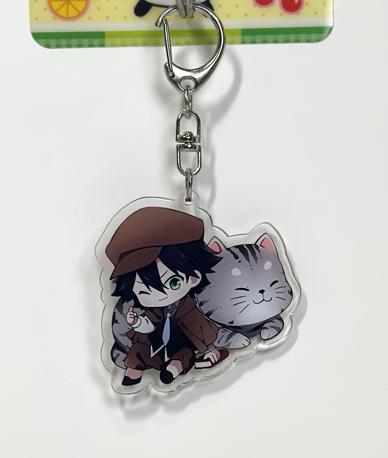✨NEW* Bungo Stray Dogs Chibi Anime Acrylic Keychain Double-sided Print Ranpo
