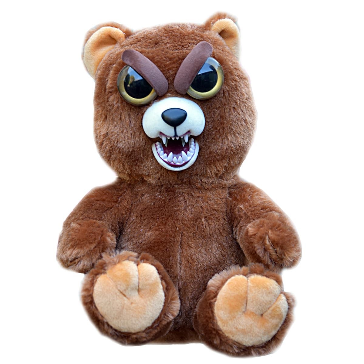 Feisty Pets Brown Bear By Rangs Japan, Facetippet Angry Bear, Changing Expressi_