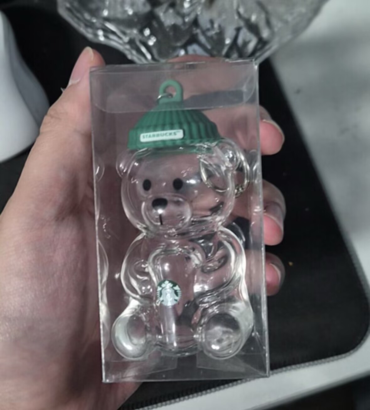 2026 NEW Starbucks korea Bearista Miniature keychain keyring 27th Anniversary 2026 NEW Starbucks korea Bearista Miniature keychain keyring 27th Anniversary