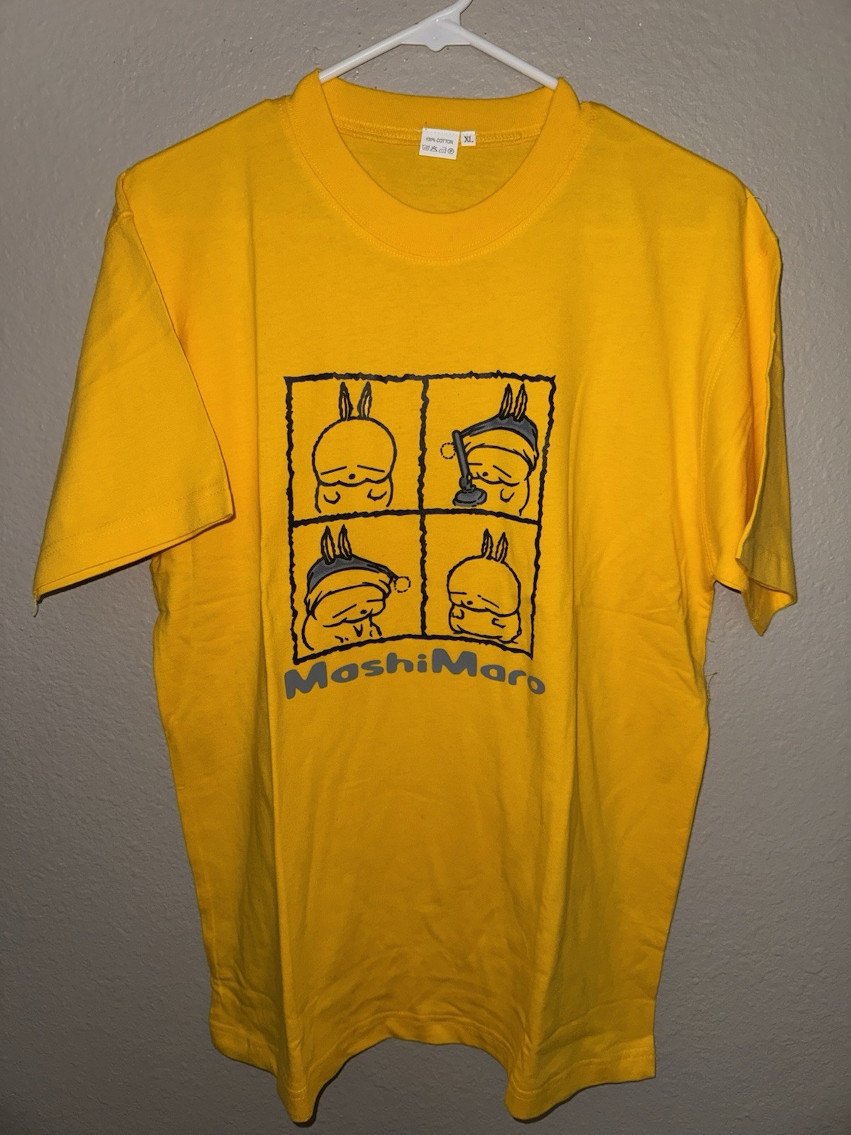 Rare Vintage Ichigo Mashimaro four-panel comic strip graphic Shirt NWOT NEW XL