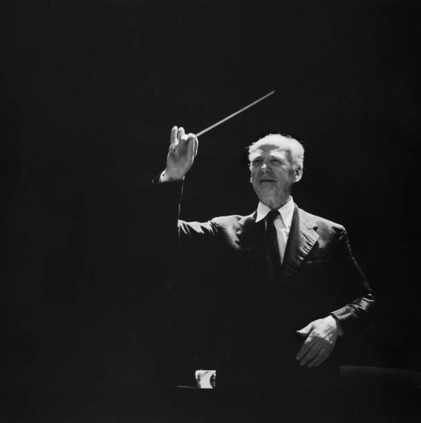 English conductor Basil Cameron UK 21st August 1963 Historical Old Photo