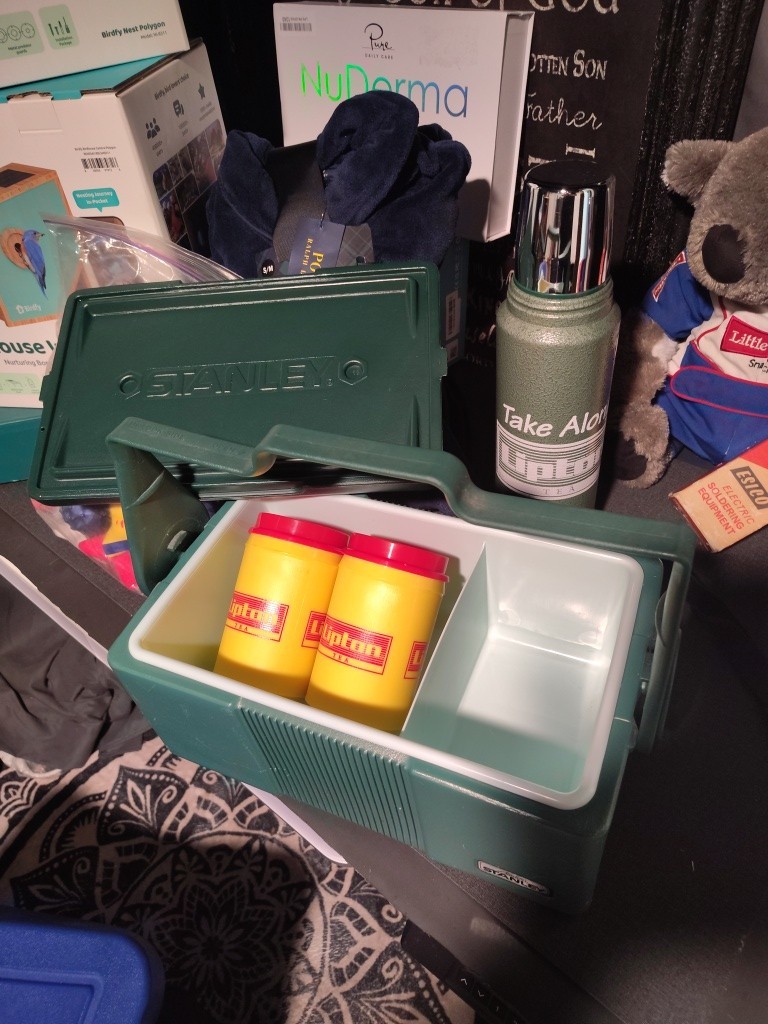 SUPER RARE LIPTON TEA PROMO SET. Stanley Adventure Heritage Cooler Combo. MINT. 
