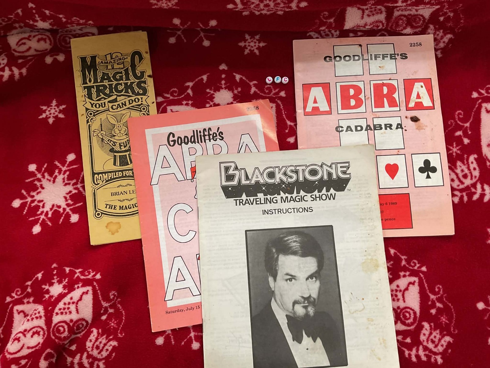 Joblot Of Vintage Magic Tricks Books