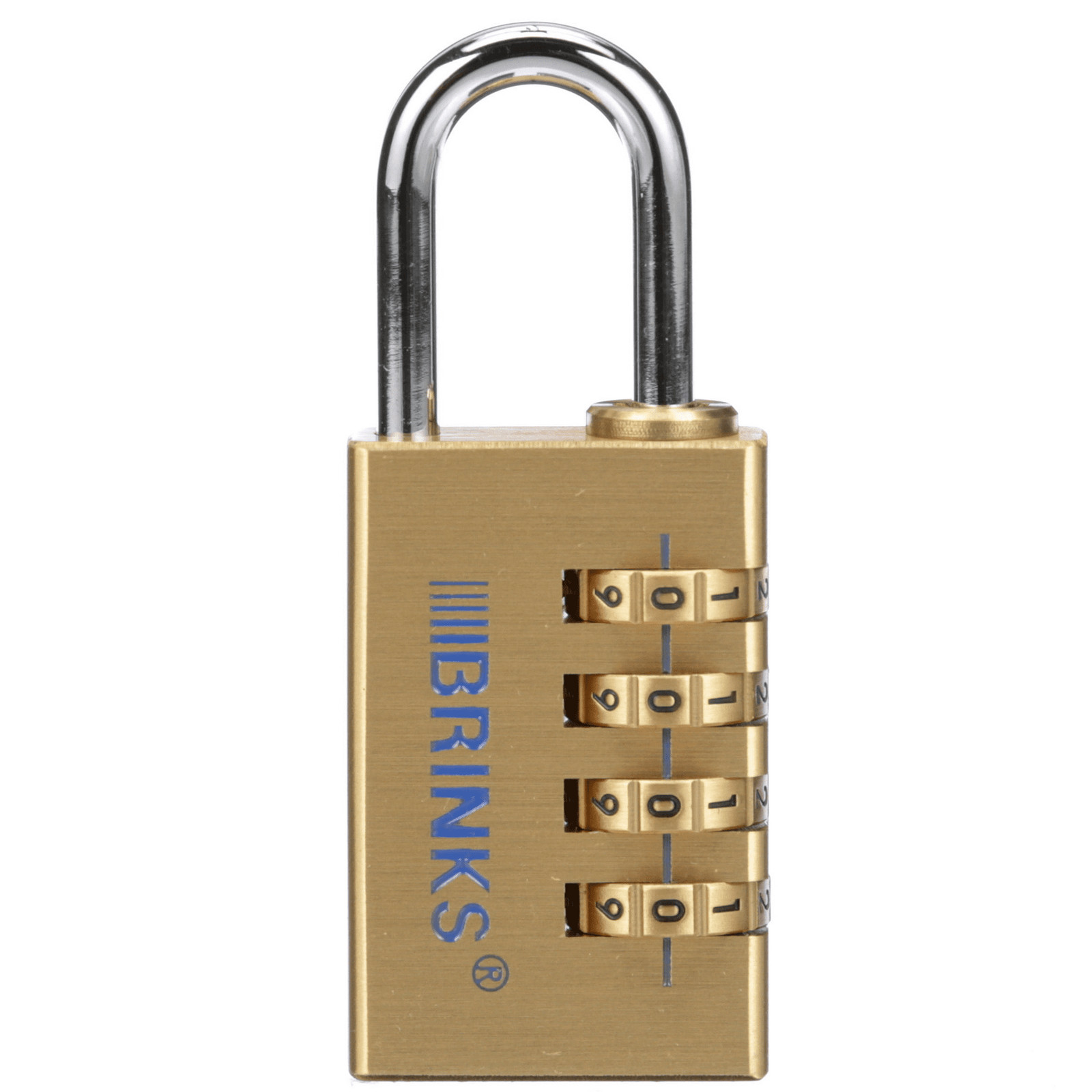 30mm Solid Brass Resettable Combination Padlock 1-3/16in Shackle
