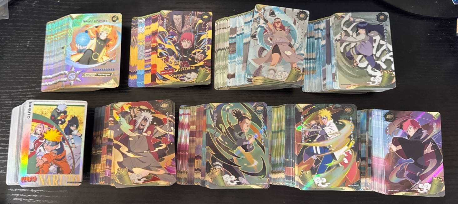 Naruto Kayou English Ninja Age Lot PTR/SSR/UR/MR/SP (395 Cards)
