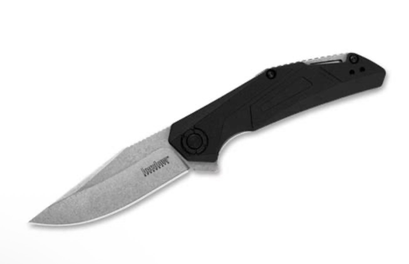 Kershaw Camshaft Linerlock A/O Folding Knife Stainless Blade Nylon Handle 1370