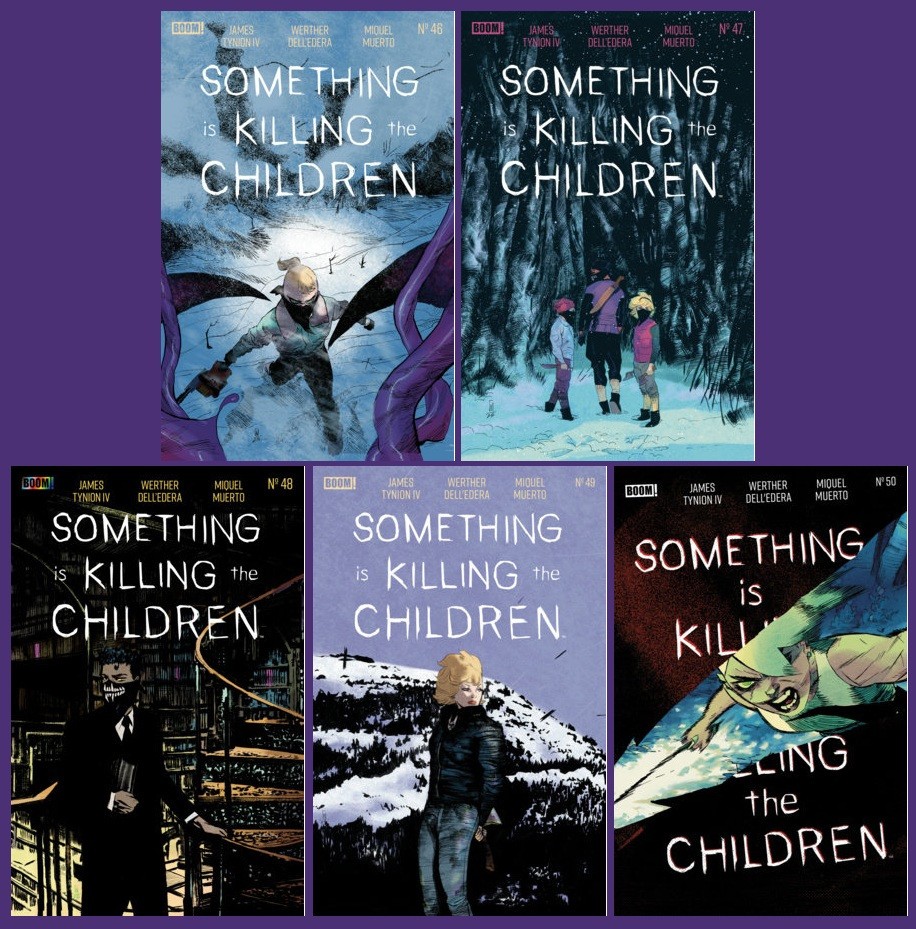 SOMETHING IS KILLING THE CHILDREN #46 47 48 49 50 1st print A set TYNION In Hand