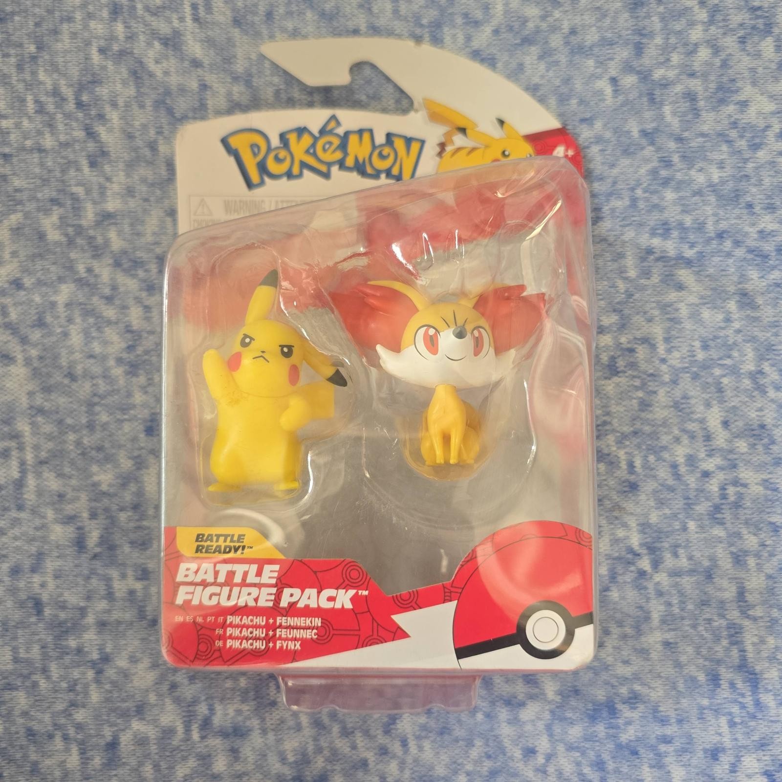 Pokémon Battle Figure Pack Pikachu & Fennekin 2