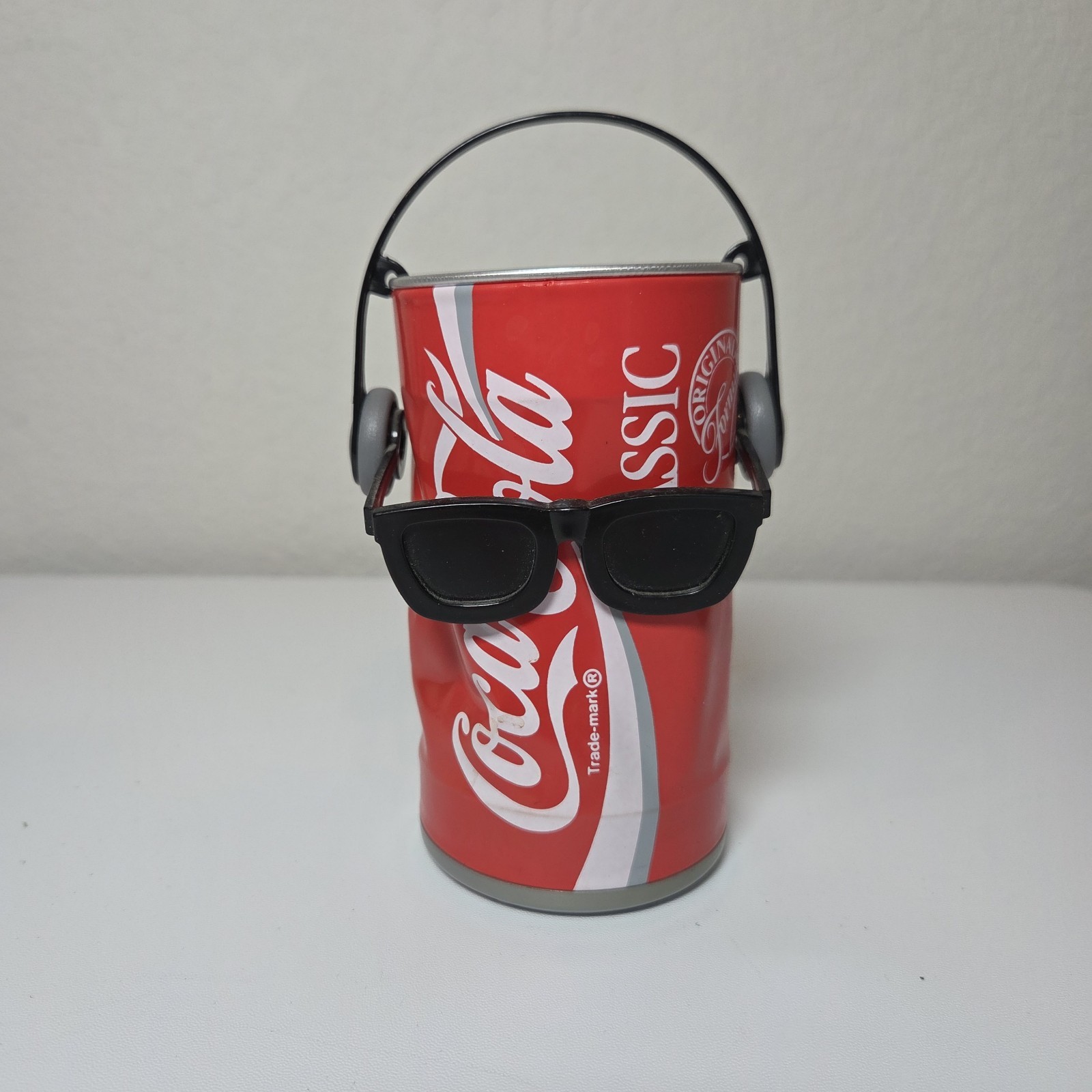 Vintage 1989 Takara Coca-Cola Classic Dancing Can Toy Sunglasses Headphones