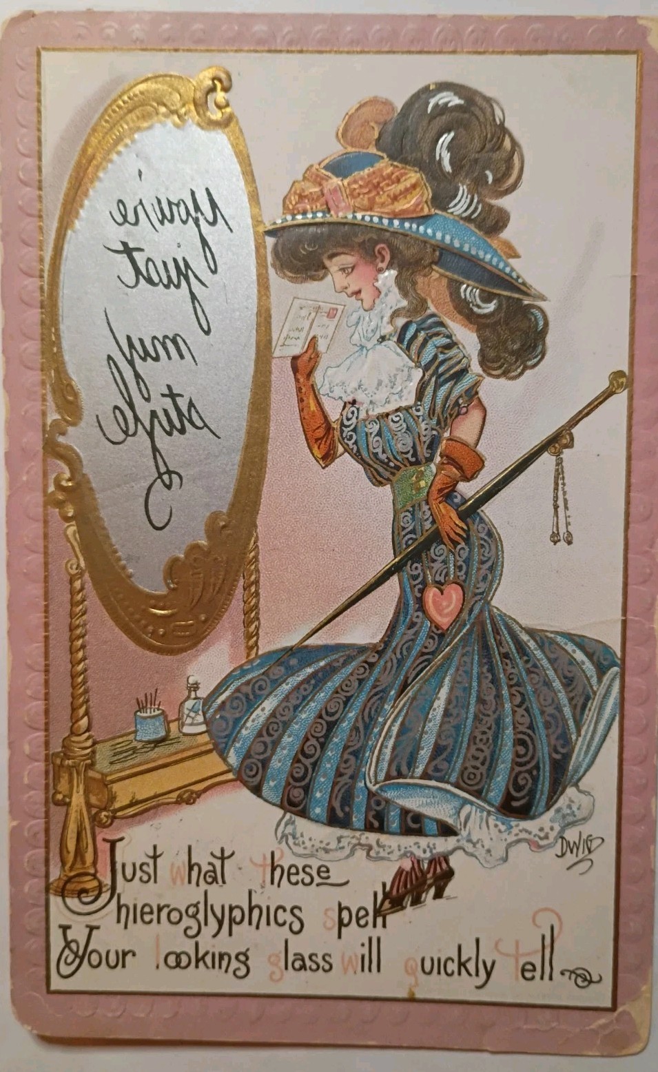 postcard -vintage- Non-topographical