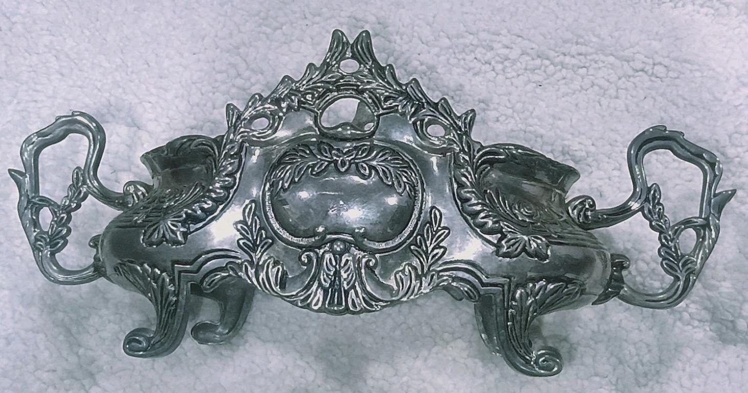 Godinger Art Nouveau Silver Co Silver Plate Ornate Jardinière Vintage